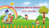 小学英语人教版 (PEP)三年级下册Unit 1 Welcome back to school! Part C精品课件ppt