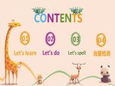 人教pep（新）三下-Unit 3 Part A 第2课时 Let's learn ~Let's spell【优质课件】