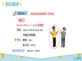 人教pep（新）六下-Unit 1 Part B 第2课时 Let's learn ~ Match and say【优质课件】