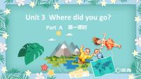 小学英语Unit 3 Where did you go? Part A优质课课件ppt