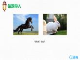 冀教版 (新) 三下-Unit 1 Lesson 4 Horses and Rabbits【优质课件】