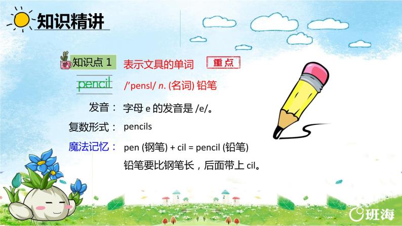 冀教版（新）四下-Unit 1 Lesson2 Is this your pencil  【优质课件】06