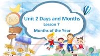 小学英语冀教版 (三年级起点)四年级下册Lesson 7 Months of the Year精品课件ppt