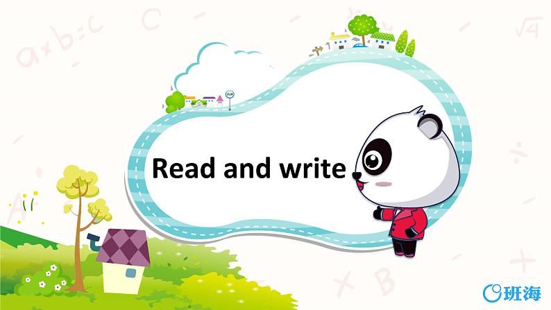 人教pep（新）四下-Unit 5 PartB 第3课时 Read and write ~Let's sing【优质课件】03