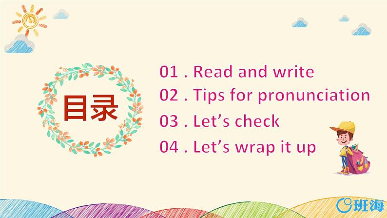 人教版（新）六上 Unit 4 Part B 第3课时 Read and write~Let 's wrap it up【优质课件】第2页