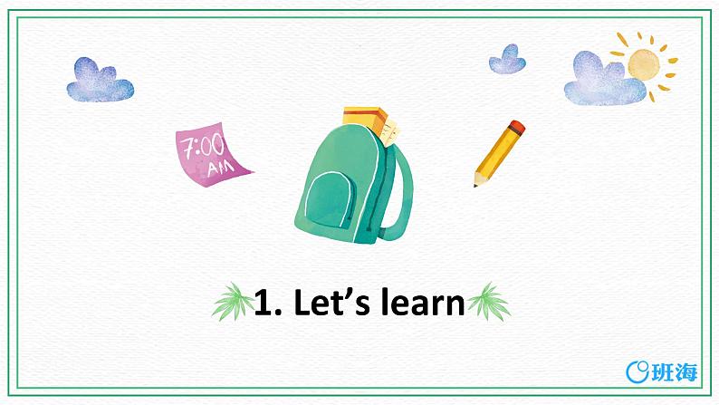 人教版（新）五上 Unit 3 Part B 第2课时 Let 's learn~Look, write and say【优质课件】第3页