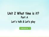 人教版四年级英语下册 Unit 2 Part A 第1课时 Let's talk & Let's play 课件