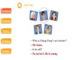 人教版PEP五上Unit 1 What’s he like？B Let’s talk课件（共25张PPT）