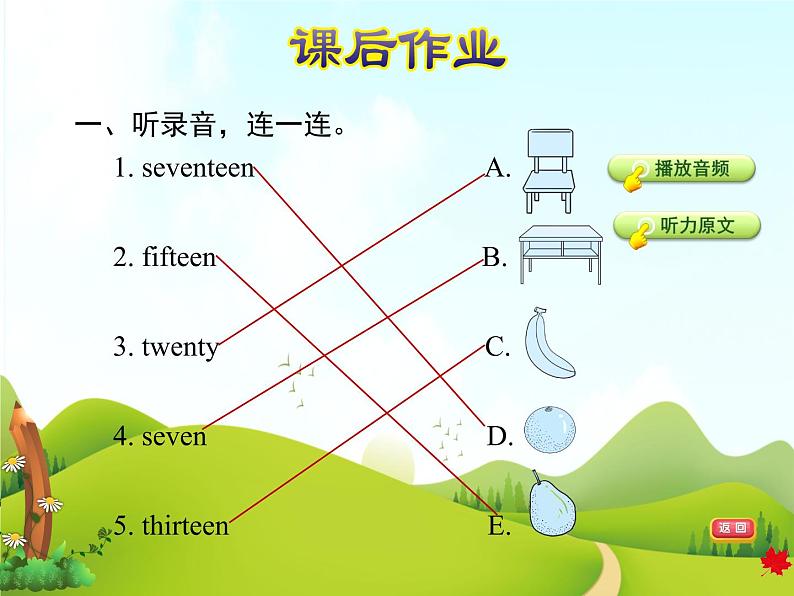 冀教版（三起）英语三下 Unit 4 Again, please 课件+素材03