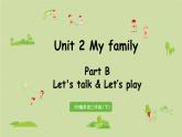 人教版三年级英语下册 Unit2 Part B 第4课时Let's talk & Let's play 课件