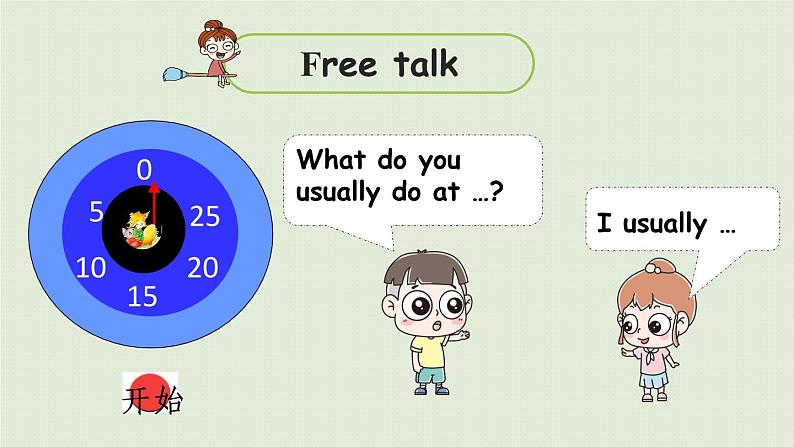 人教五（下） Unit6 Part A 第2课时 Let 's learn & Look and say第4页