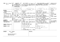 小学英语闽教版三年级上册Unit 1 Hello Part B教学设计