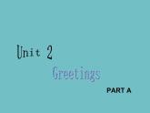 闽教版（三年级起点）小学英语三年级上册 Unit 2 Greetings Part A_(1) 课件