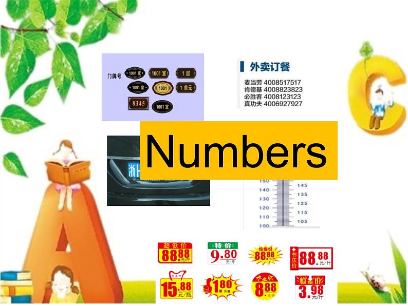 闽教版（三年级起点）小学英语三年级上册 Unit3 Numbers PartA 课件02