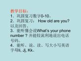 闽教版（三年级起点）小学英语三年级上册 Unit 4 Age and Phone Numbers Part A_(1) 课件