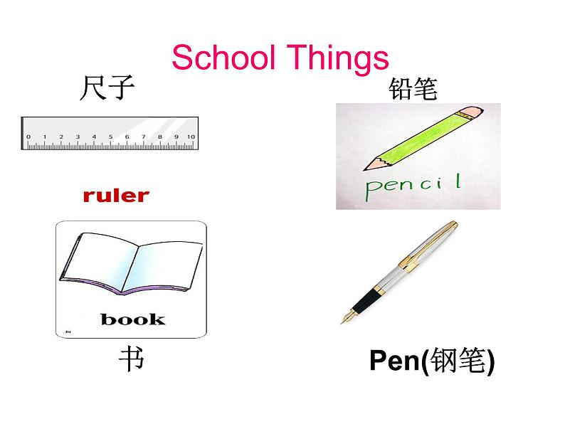 闽教版（三年级起点）小学英语三年级上册 Unit 7 School Things Part B_(1) 课件03