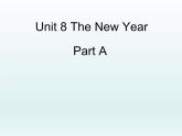 闽教版（三年级起点）小学英语三年级上册 Unit 8 The New Year Part A_ 课件