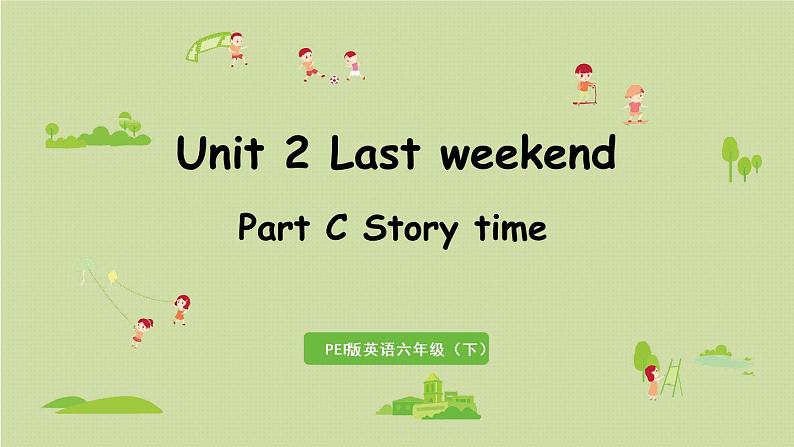 人教版（PEP）六年级英语下册 Unit2 Part C 第7课时Story time 课件01