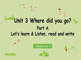 人教版（PEP）六年级英语下册 Unit 3 Part A 第2课时Let's learn & Listen, answer and write 课件