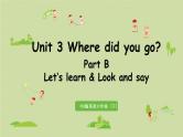 人教版（PEP）六年级英语下册 Unit 3 Part B 第4课时Let's learn & Look and say 课件