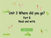 人教版（PEP）六年级英语下册 Unit 3 Part B 第5课时Read and write 课件