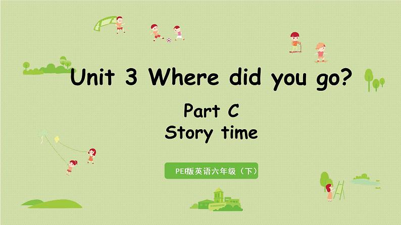人教版（PEP）六年级英语下册 Unit 3 Part C 第7课时Story time 课件01
