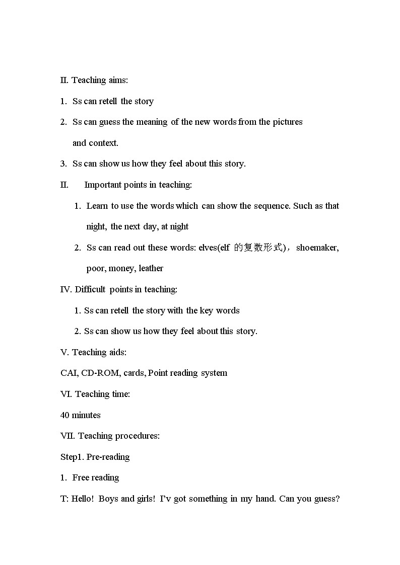 外研版（一起）英语五年级上册 Review Module Unit 1（教案）02