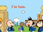外研版（三起）英語三年級上冊Module 1 Unit 1 I'm Sam._ 課件