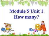 外研版（三起）英语三年级上册Module 5 Unit 1 How many ？ppt 课件