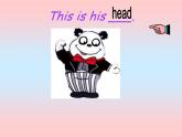 外研版（三起）英語(yǔ)三年級(jí)上冊(cè)Module 10 Unit 1  This is his head._(1) 課件
