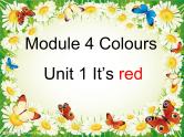 外研版（三起）英语三年级上册Module 4 Unit 1 It's  red (2) 课件