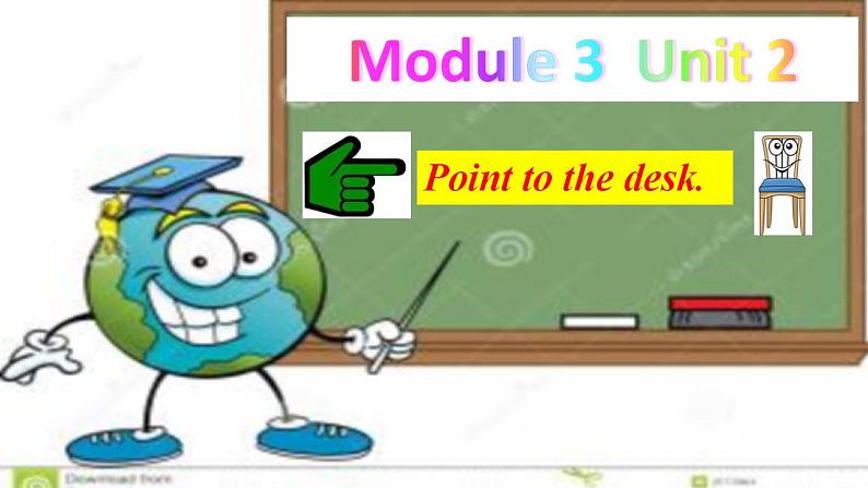 外研版（三起）英语三年级上册Module 3 Unit 2 Point to the desk. (2) 课件01