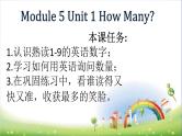 外研版（三起）英语三年级上册Module 5 Unit 1 How many 课件