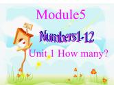 外研版（三起）英语三年级上册Module 5 Unit 1 How many(1) 课件