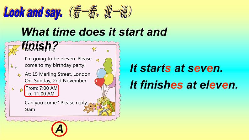 外研版（一起）英语五年级上册 Module 8 Unit 1  Children often sit around tables. (2)（课件）07