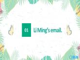 冀教版（新）五下 Unit 4 Lesson23 An Email from Li Ming【优质课件+教案】