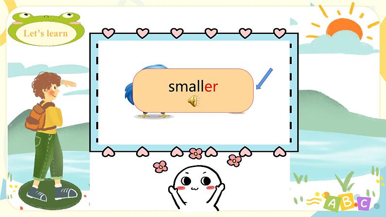 人教版六年级下册第一单元第四课时Part B Let’s learn 课件+教案+同步练习02