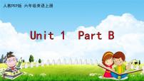 小学英语人教版 (PEP)六年级上册Unit 1 How can I get there? Part B教学ppt课件