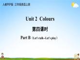 人教PEP版三年级英语上册《Unit 2 第四课时》教学课件PPT小学优秀公开课