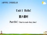 人教PEP版三年級英語上冊《Unit 1 第六課時(shí)》教學(xué)課件PPT小學(xué)優(yōu)秀公開課