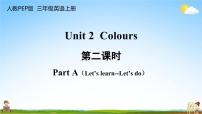 小学英语人教版 (PEP)三年级上册Unit 2  Colours Part A教学ppt课件