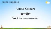 人教版 (PEP)三年级上册Unit 2  Colours Part A教学ppt课件