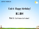 人教PEP版三年级英语上册《Unit 6 第二课时》教学课件PPT小学优秀公开课