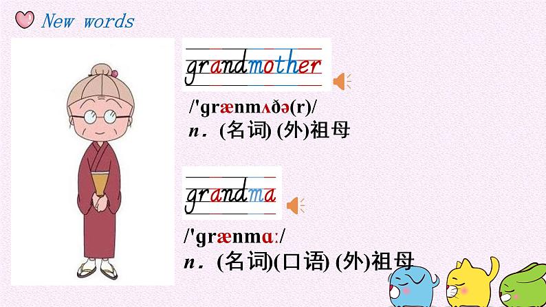 三年级下册Unit 2 Part B 第二课时课件+教案+习题+音频+视频07