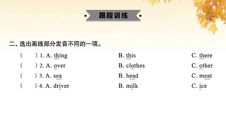 小升初英语满分特训主题六Myhome练课件第3页