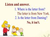 六年级英语上册Module6Unit1You'vegotaletterfromNewYork教学课件外研版三起