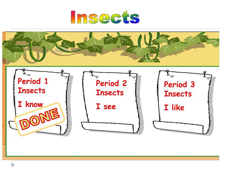 沪教版英语三年级上册（试用版） Module 4 Unit 1  Insects（课件）04