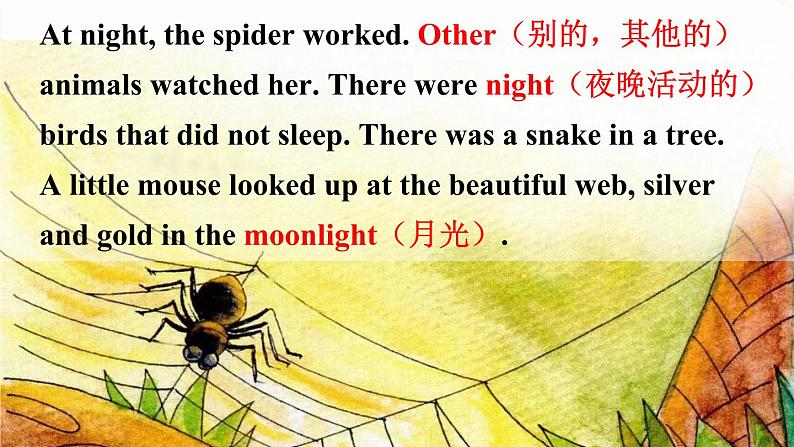 外研版英语六年级下册 The Elephant and the Spider 课件第5页