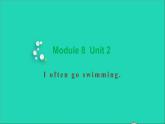 外研版六年級(jí)英語(yǔ)上冊(cè)Module8Unit2Ioftengoswimming教學(xué)課件