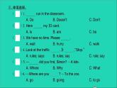 外研版六年级英语上册Module10Unit1Don'ttalkinthelibrary习题课件2